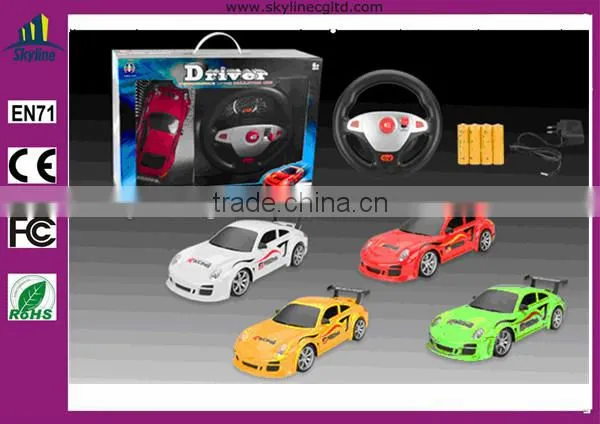 hot selling 1:16 4CH RC Gravity sensing steering wheel ride Car