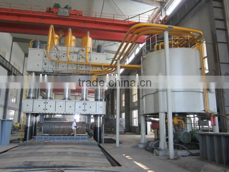 large steel fabrication for hydrogenation reactor
