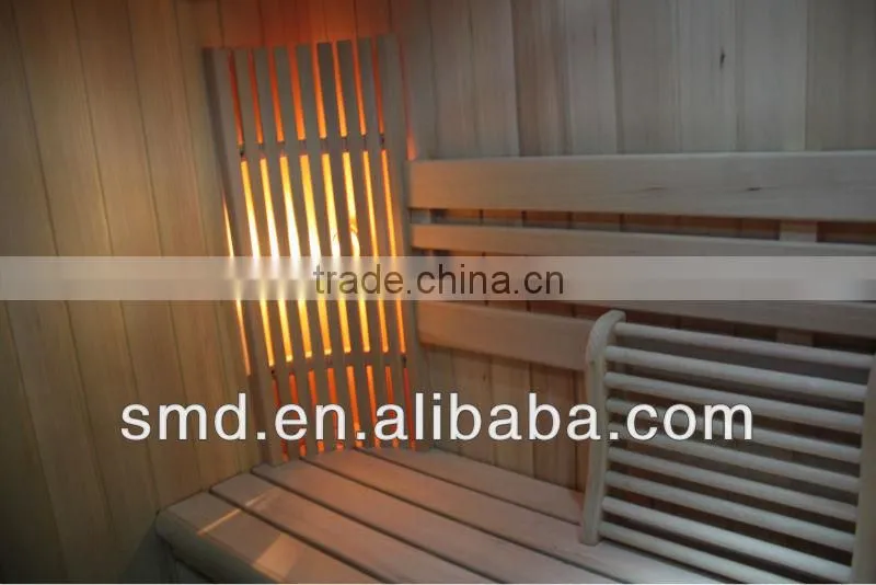 Manufacturer wholesale luxury sauna cabin,hemlock sauna house, sweathouse, finland traditional steam sauna room