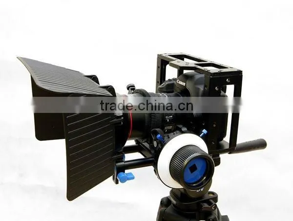Camera Cage Portable DSLR camera Cage with top handle for 5d3 5D2 7d with 15mm rod block rig