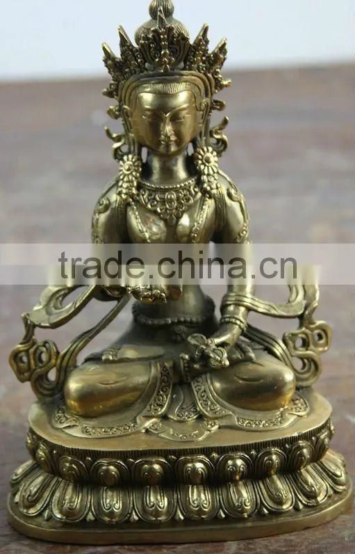chinese copper buddha
