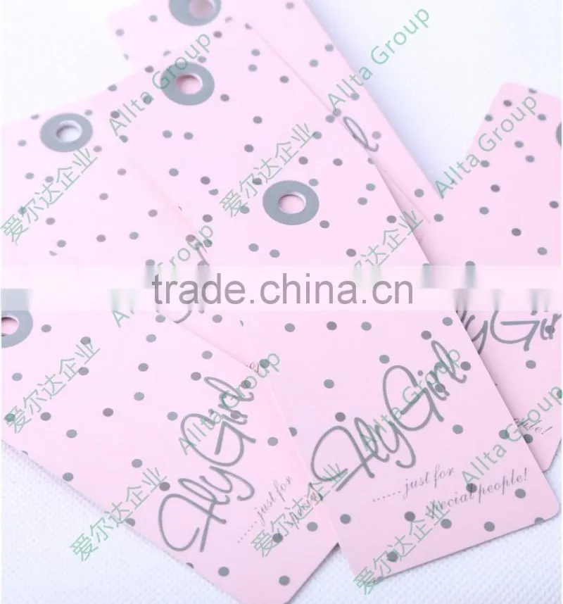 kids garments hang tags for kid's clothing