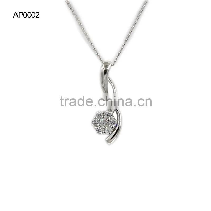 Yujinfu Fashion Jewelry Necklace pendant 2016 Jewelry Charm with micro pave zircon