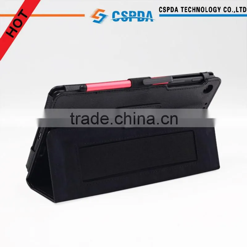 Folio back stand leather case for Google Nexus 7 2nd Generation