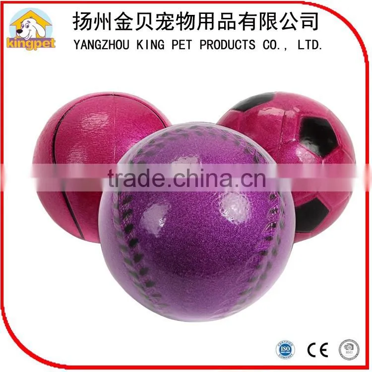 Cheap price custom printed dog playing ball for pet training