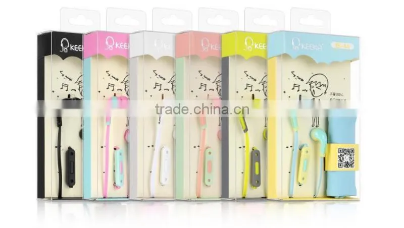 promotion earphone for girls promotional earbuds in 2016