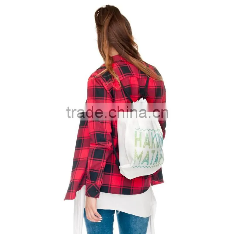 High Quality Custom 3D Print Wholesale Polyester Fabric Folding Shopping Bag
