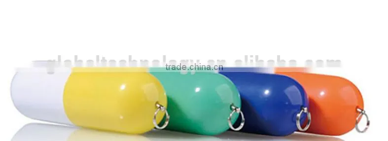 Plastic case mini Pill usb 3.0 flash drive with 1GB cheap price