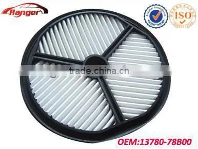 13780-78B00 chinese filter factory good quality air filter for Suzuki