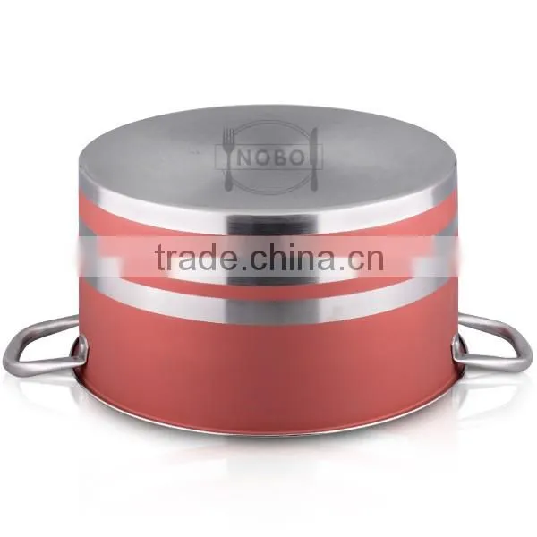 steel handle cookware sets for cooking Food