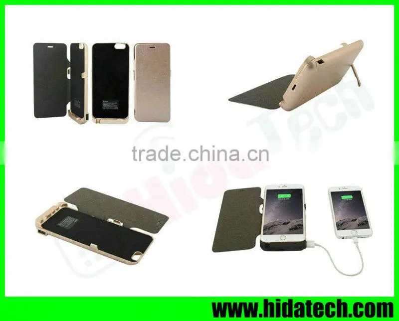 New product rechargeable back up battery charger cover case for iPhone 6 Plus 10000mah