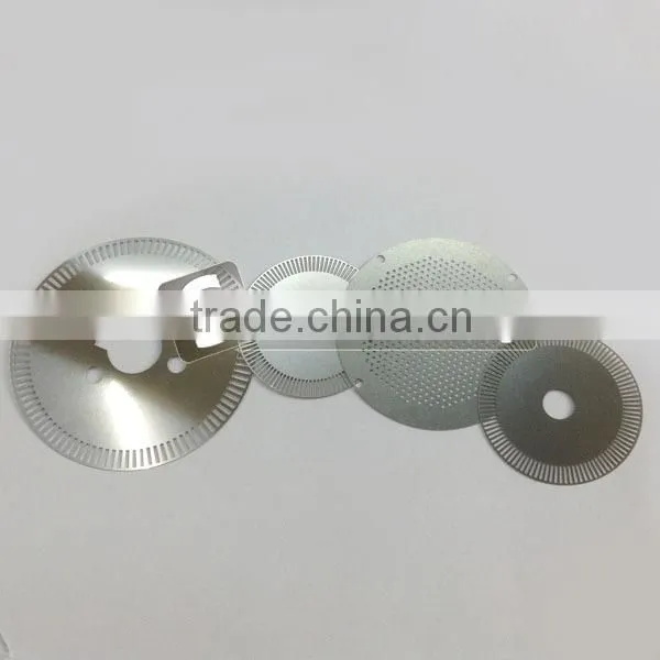 High precision machined filter compoment with sus
