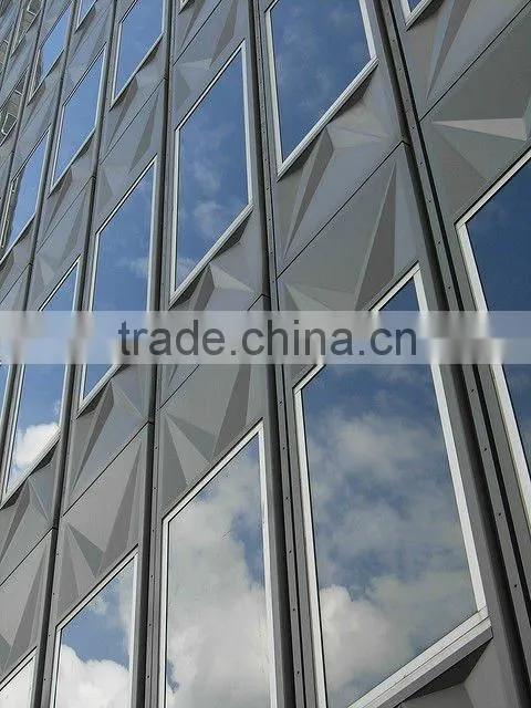 unitized glass curtain wall