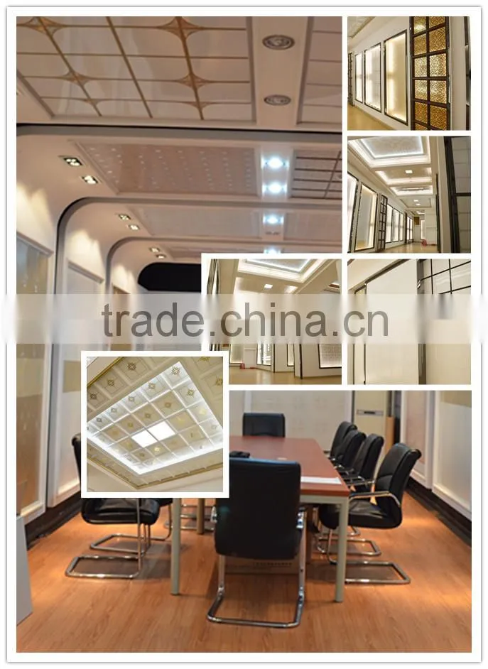 Fireproof aluminum metal pop ceiling design in ghana