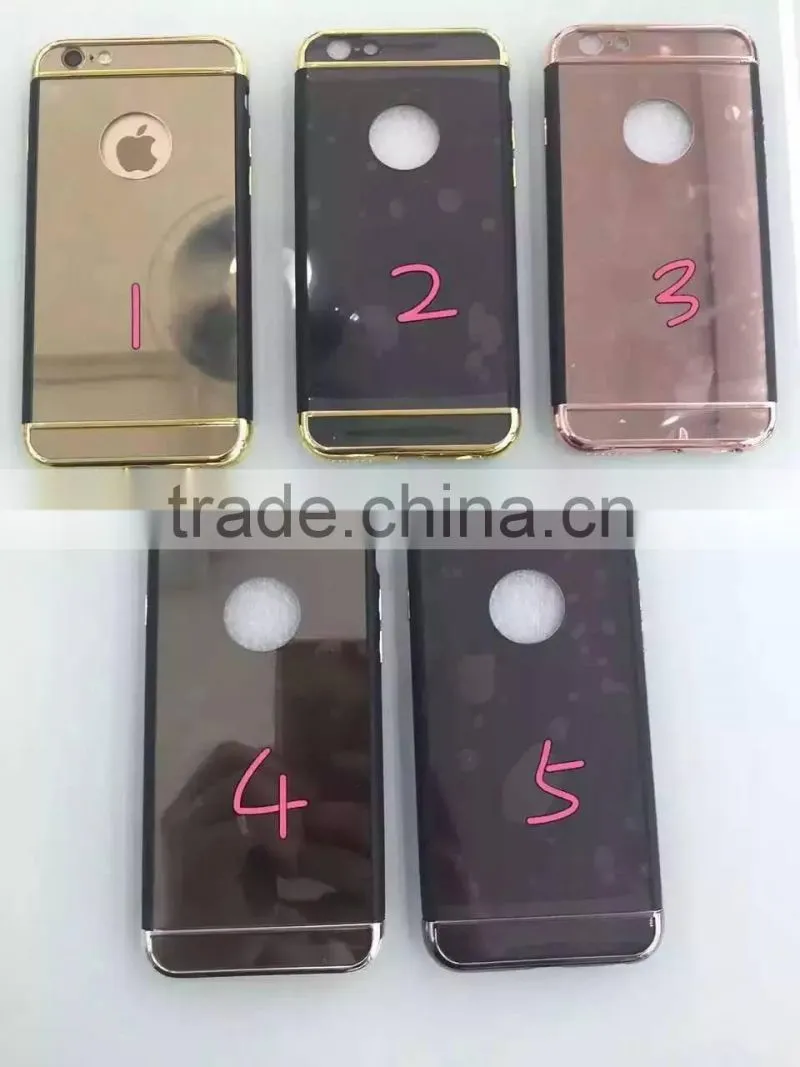 New Luxury Ultra-thin Hybrid Mirror Back Case Cover for Apple Iphone 6 6s plus