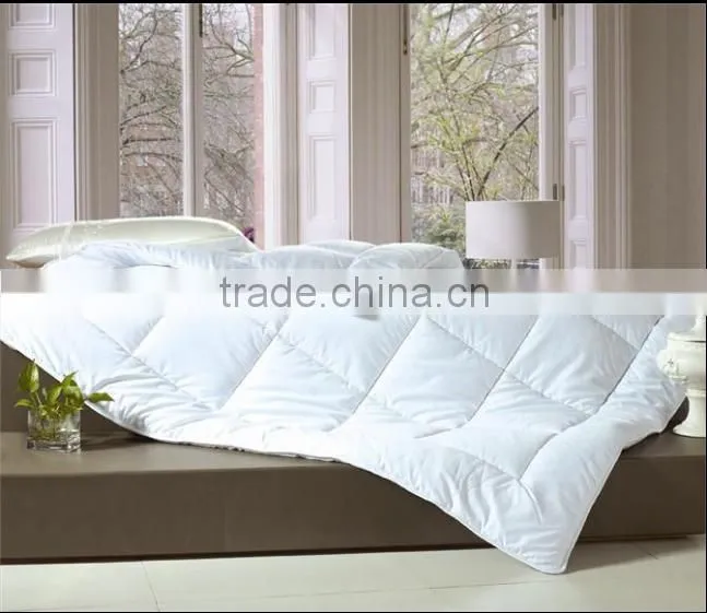 190T brushed microfiber with OEKO quilt insert white microfiber quilt