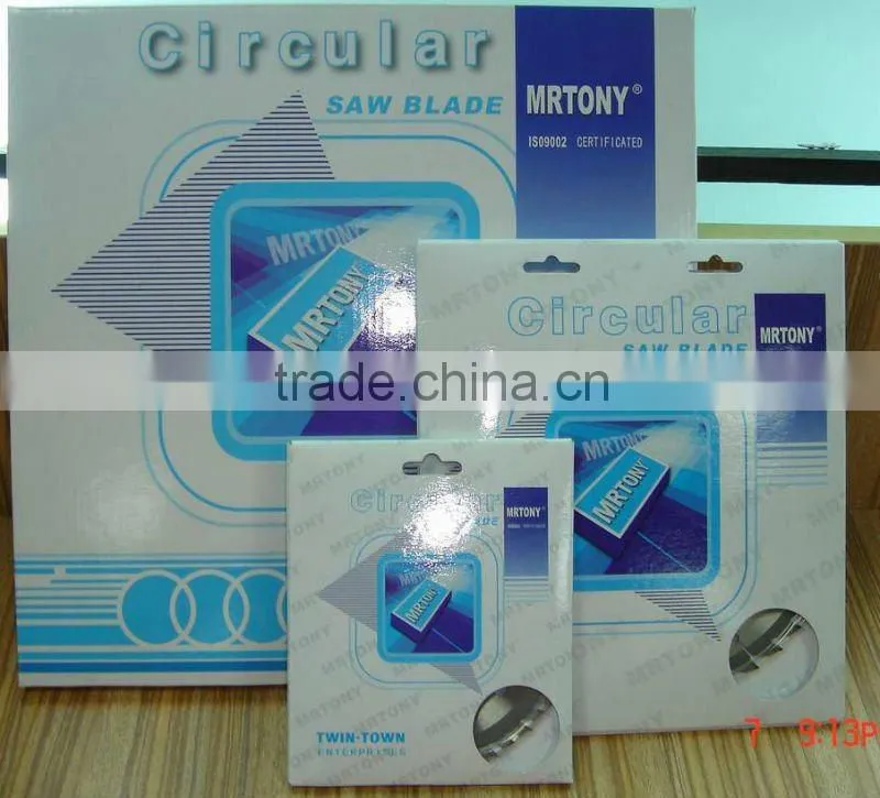 profiles and aluminium bars cutting Tct saw blades