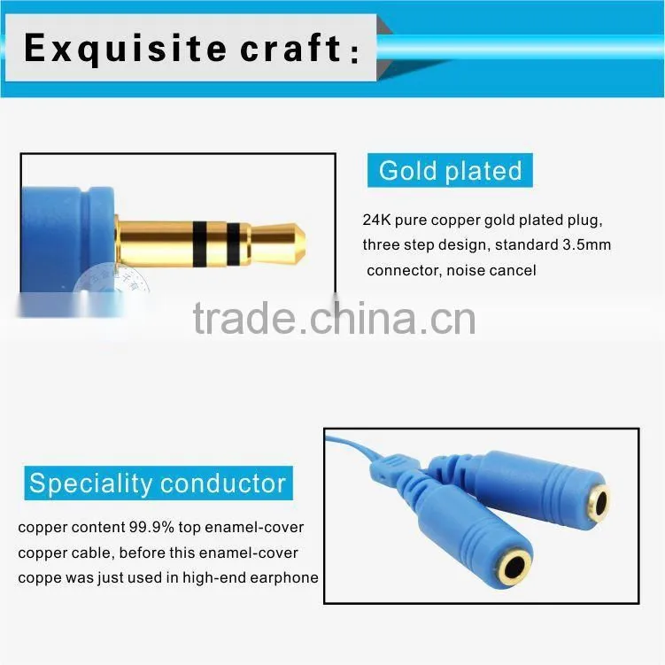 3.5mm audio cable with volume control