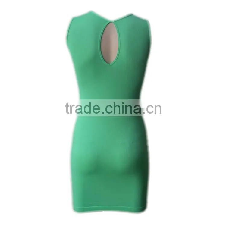 Fancy New Design Elegant Sexy Seamless Hollow-out Tight Ladies Dress