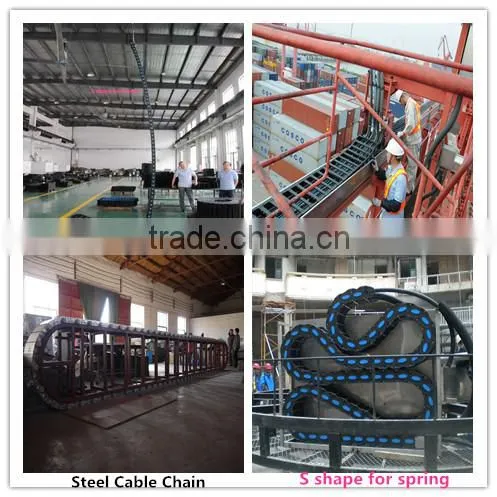 China supply high level plastic industrial cable and hose carrier