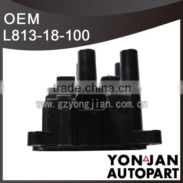 discount auto parts ignition coil L813-18-100 ignition coil pack for M6