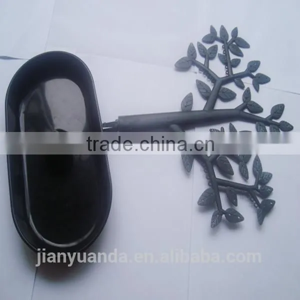 plastic necklace rotating stand / jewelry display adjustable tree stands