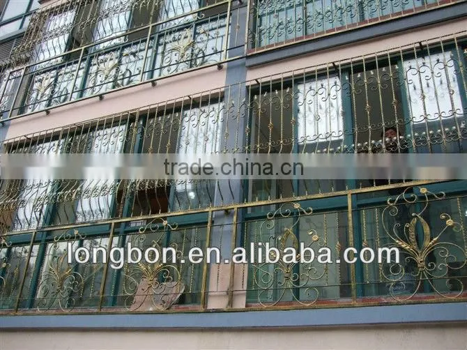 Top-selling modern wrought iron window railing