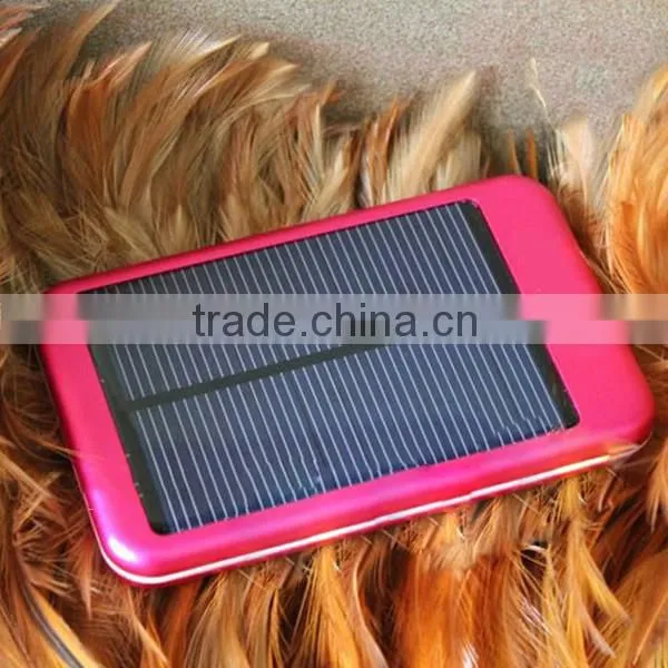 Factory Price High Quality Products Distributors Wanted Solar Slim Power Bank 5000mah