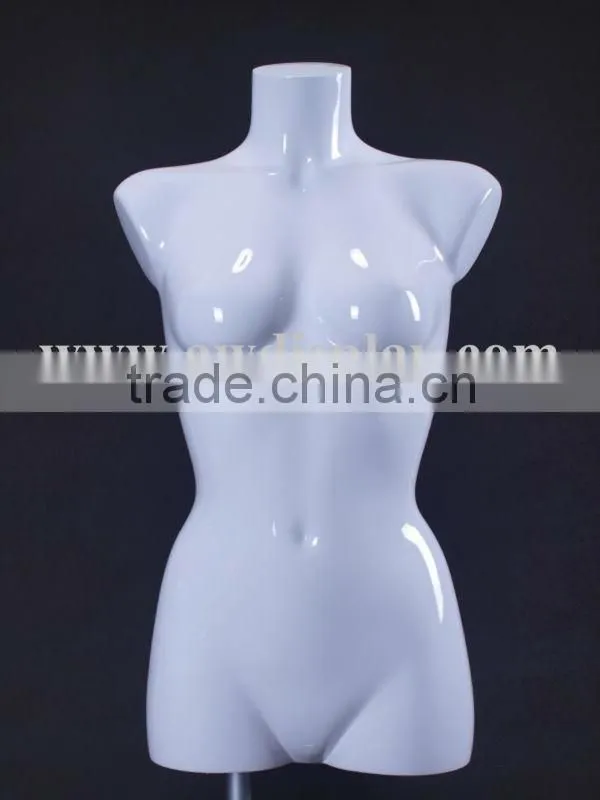 Headless half body bust mannequins