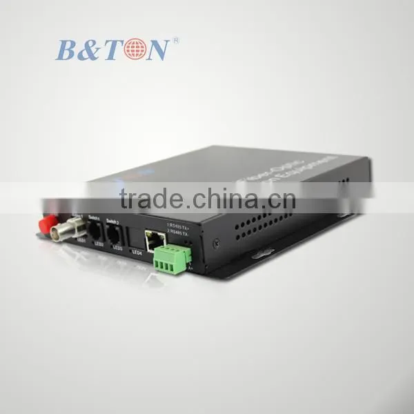 Fiber Optic Equipment 4 Channel Digital Video Optical Converter / transmitter and receiver