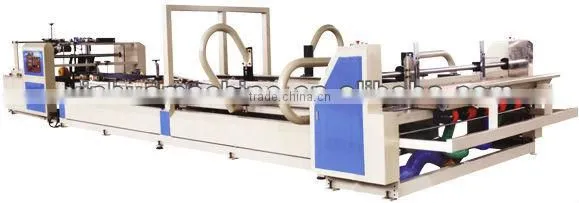 High speed Corrugated carton box folder gluer machine