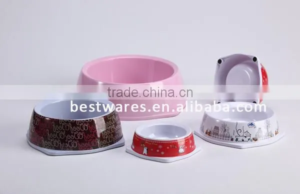 Melamine Cat Bowl ,Double cat bowl