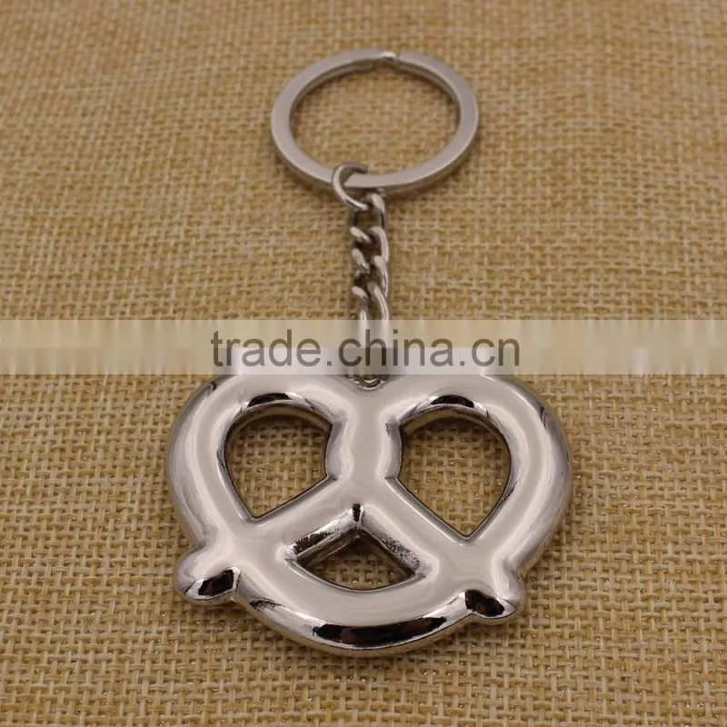 Promotion gifts custom cut out metal keychain