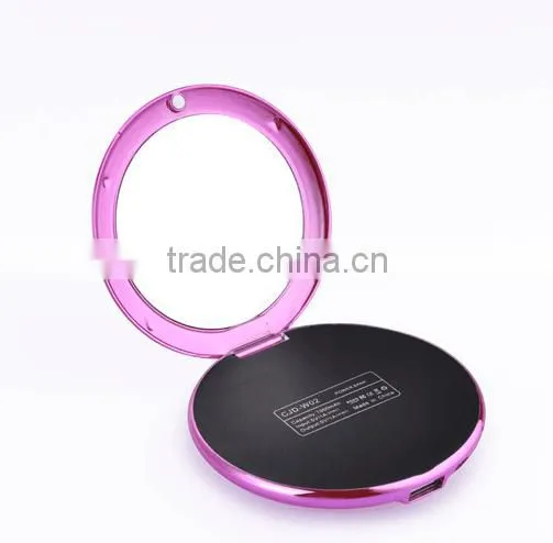 makeup brand mirror power bank women