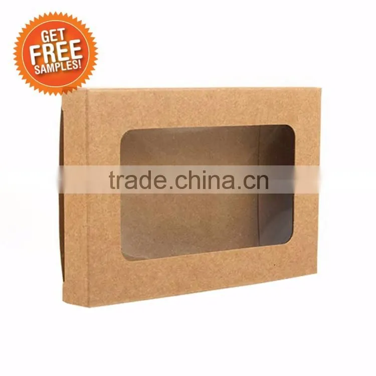 High quality kraft cardboard packaging paper gift box wholesale