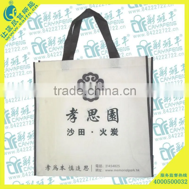 2013 hot trendy PP woven promotional wine bag