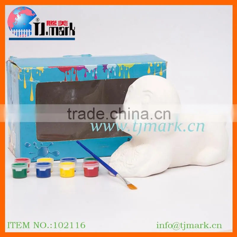 TOYS PAINT YOUR OWN CERAMIC SNAIL PENCIL POT