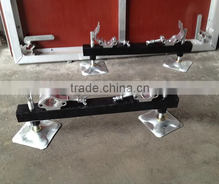 Mobile aluminum line array truss for hanging speakers