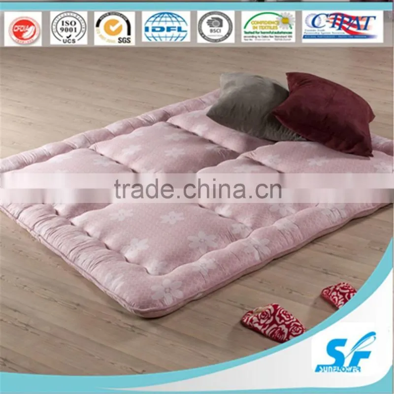 single bed size microfiber mattress topper
