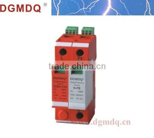 220V Home Lightning Protector/ SPD/ class C /3+NPE