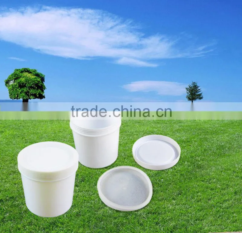 1L pail plastic paint bucket with screw lid