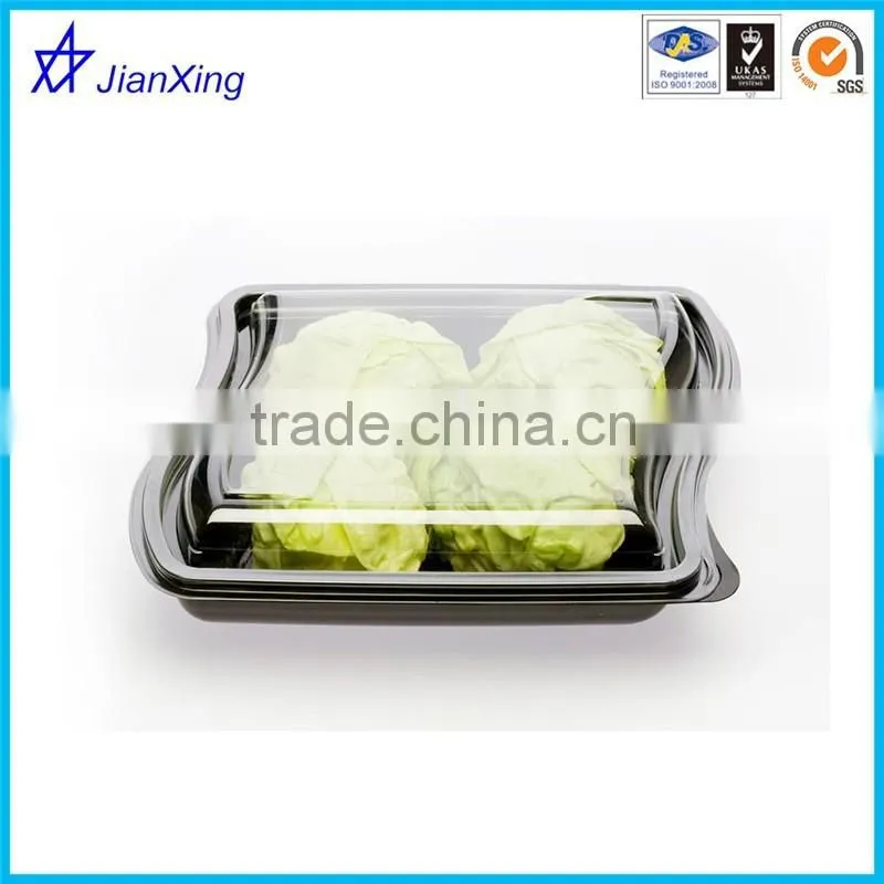High quality Clear disposable packaging PET plastic food fruit tray