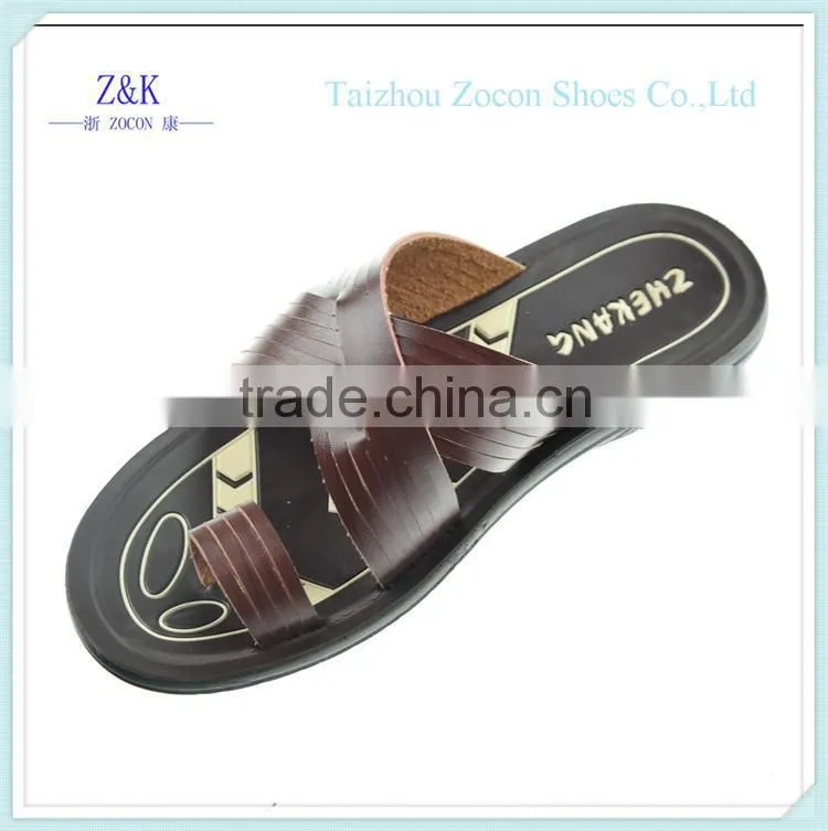 Superior quality attractive price man slippers fashion