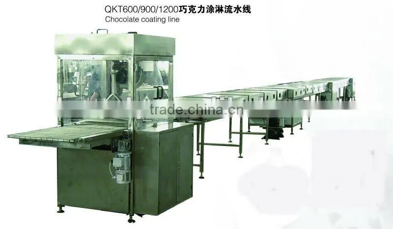 hot sell chocolate enrobing machine