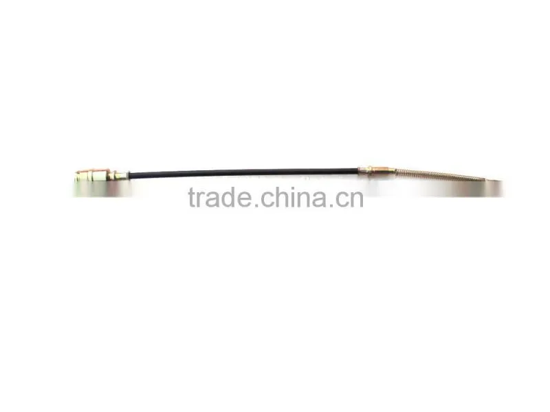 QINGLING 100P brake cable auto truck hand brake cable lower matching black Ningbo QINGLING pickup truck auto spare parts