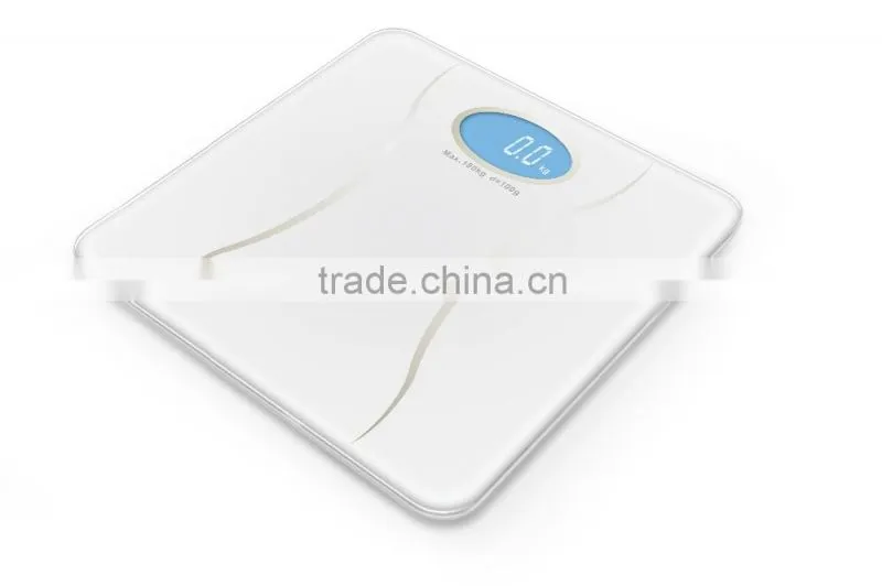 MAX 180KG Bluetooth scale Bluetooth Bathroom Scale with IOS and Android Analyzing Application, BMI Function