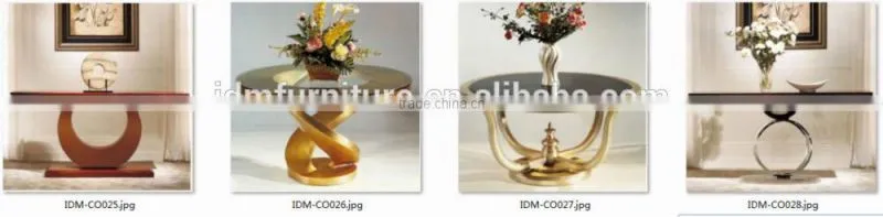 Wooden hotel lobby table IDM-CO022