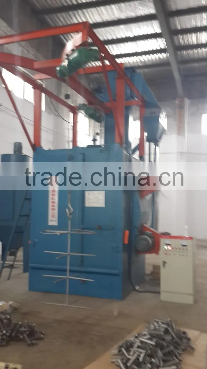 Burnishing,rust removal machine/hook type shot peening machine/Q37 serise cleaning machine