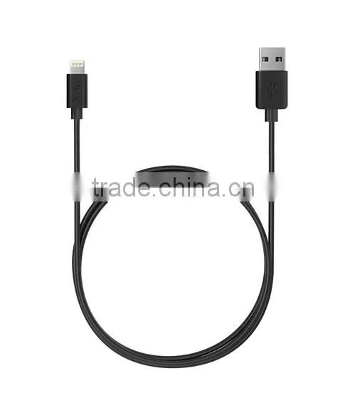 Portable usb charger cable wholesale round usb charger cable for Apple products