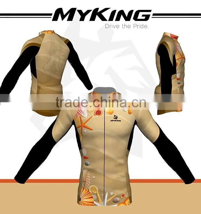 100%Polyester High Quality And Breathable Cycling Jersey